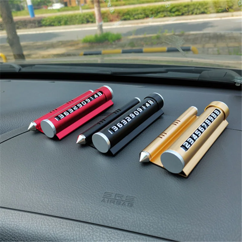 

Metal Temporary Parking Number Plate Aroma Bracket Safety Hammer for Audi A-series S-series RS-series Q3 Q5 SQ5 Q7 A1 A3 S3 A4 S