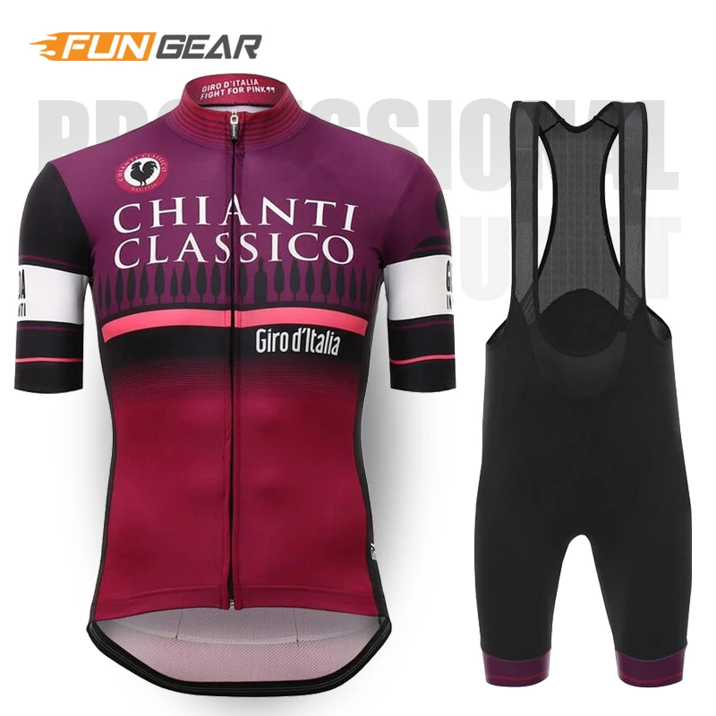 Bib Cycling Set ITALIA одежда для команды велосипедистов трикотажный комплект для велоспорта велосипедные Шорты Ropa Ciclismo быстросохнущие мужские летние велосипедный майон комплект укороченных брюк - Цвет: Bib Cycling Set