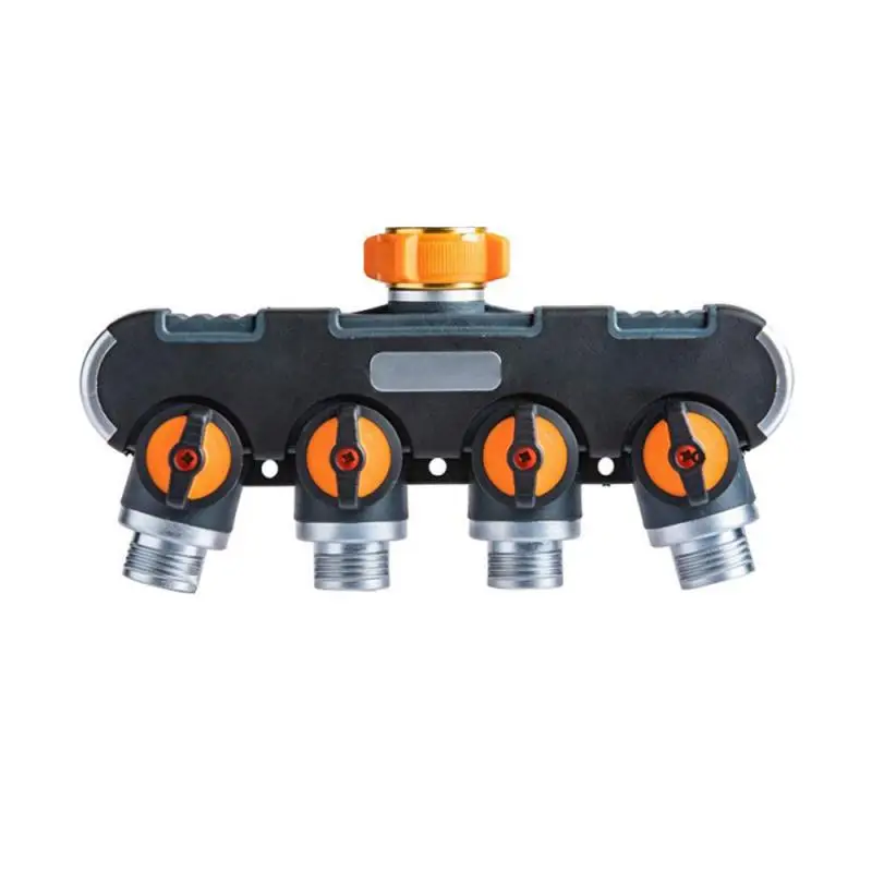 

Garden Sprinklers Faucet Watering One-way Four-faucet Diverter Horticulture Irrigation Diverter Irrigation System
