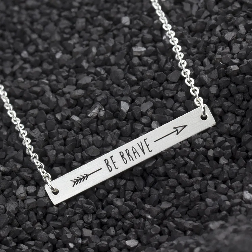 Ювелирные изделия ручной работы из нержавеющей стали Длинные барные браслеты