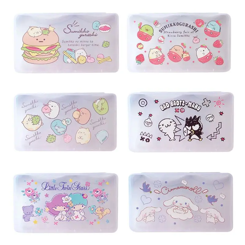 

Cartoon Animal Disposable Mask Storage Box Holder Dustproof Portable Container