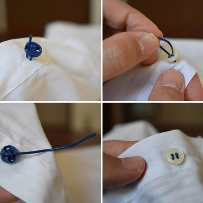 Fast Button Does Not Require Sewing Buttons Spare Eye Quick Repair Fixed Tool | Дом и сад