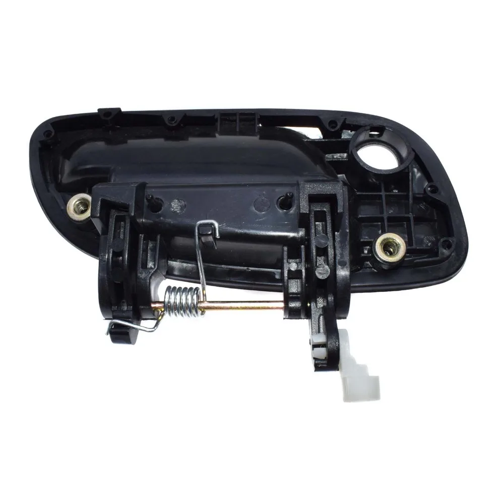 Черная передняя левая наружная дверная ручка ISANCE 82650 2D000 для Hyundai Elantra 2.0L 2001 2002 2003