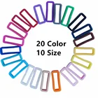Ремешки для часов, 4 шт., 12, 14, 16, 18, 19, 20, 21, 22, 24, 26 мм, силиконовые резиновые ремешки для часов, аксессуары, держатель, шкафчик, 20 цветов