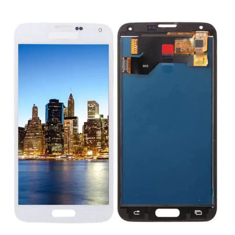 G900f ЖК-дисплей для samsung s5 Дисплей G900F G900M G900A G900T Сенсорный экран планшета механизм