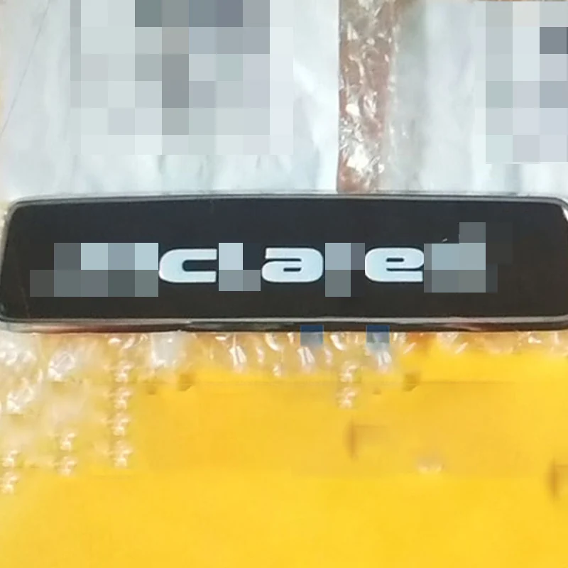 

CAR plaque 2016-2019mc lar en540C 570S 600LT police badge bottom plate mudguard trim strip dust strip indicator strip