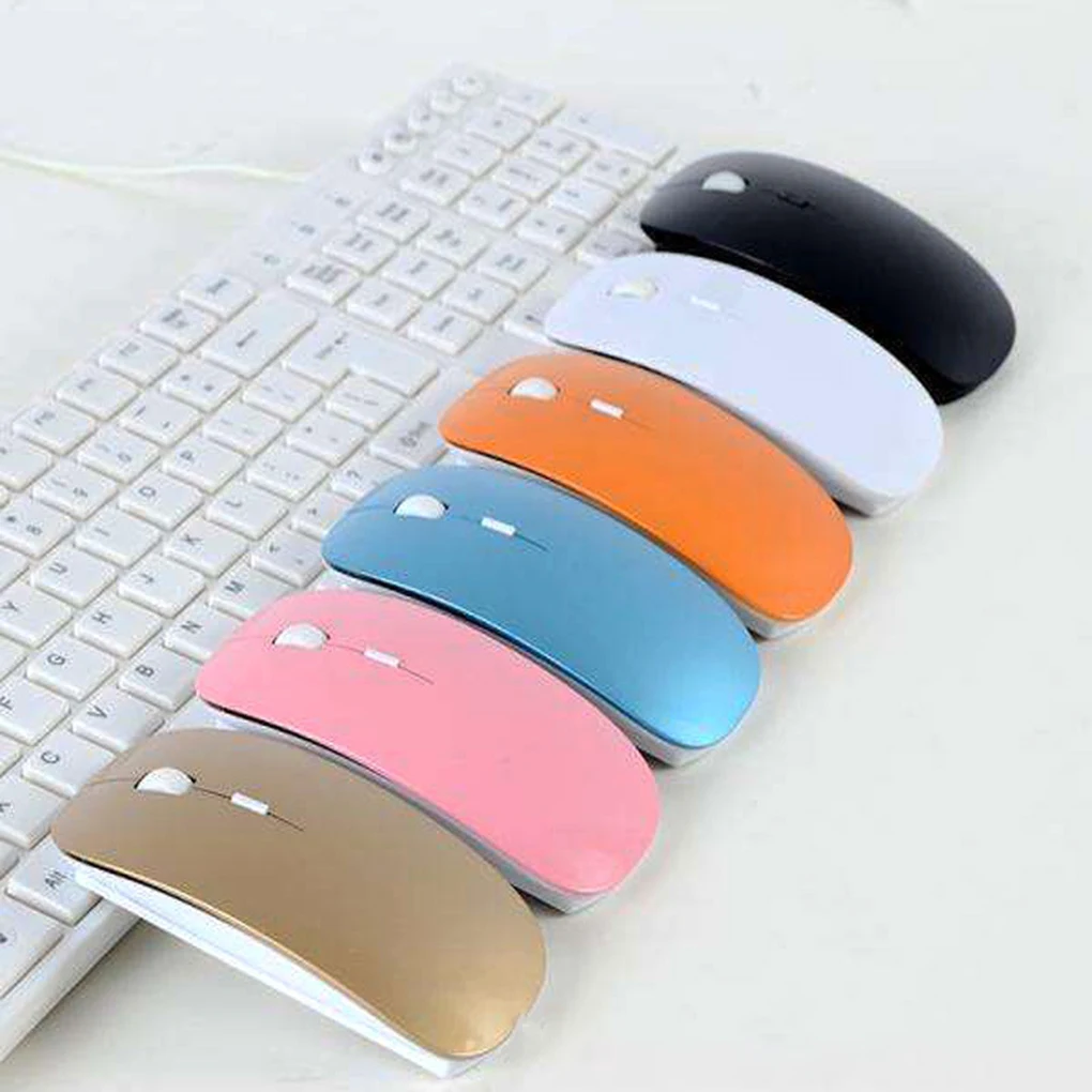 1 предмет Новинка 2 4 ГГц Беспроводной двойной режим Мышь пуговицы компьютер