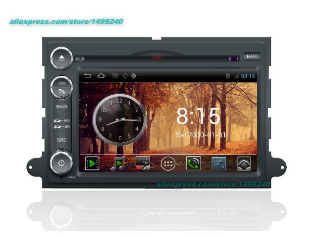 Liandlee 2 Din Автомобильный Android для Ford Edge 2007 ~ 2010 радио GPS навигация карты CD DVD плеер