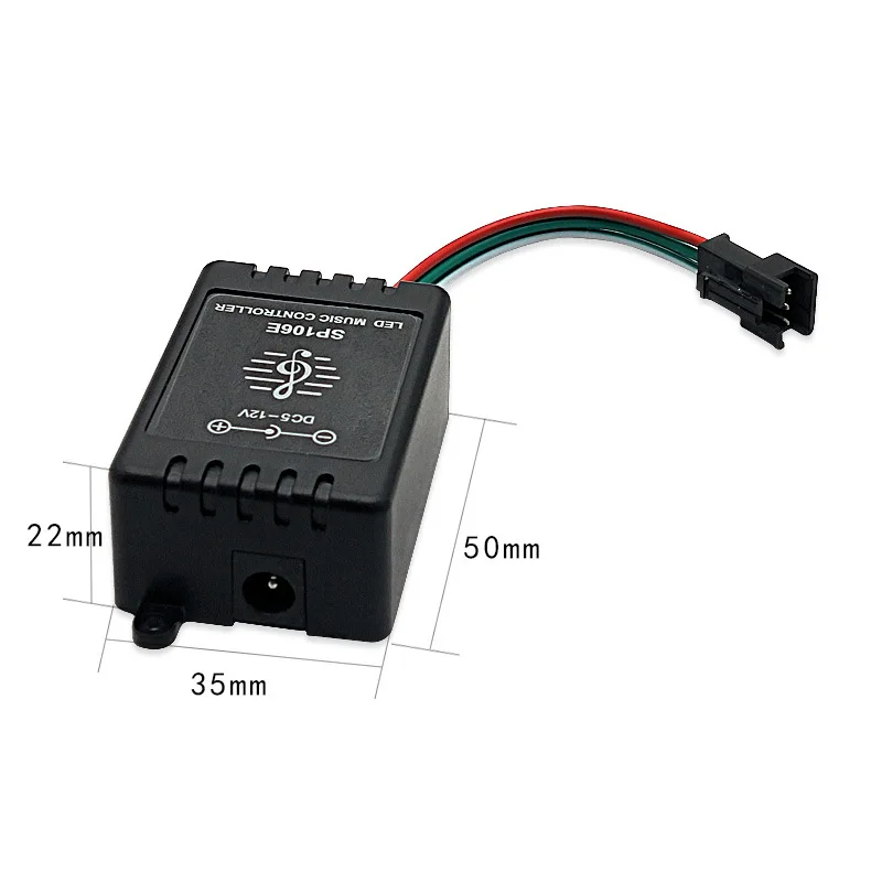 SP106E 9key светодиодный музыкальный контроллер DC5V-12V WS2811 WS2812B SK6812 1903 Magic лента