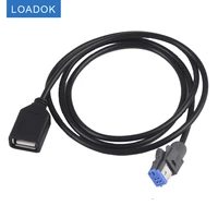car usb cable adapter 4pin usb cable for nissan teana qashqai cd audio radio player