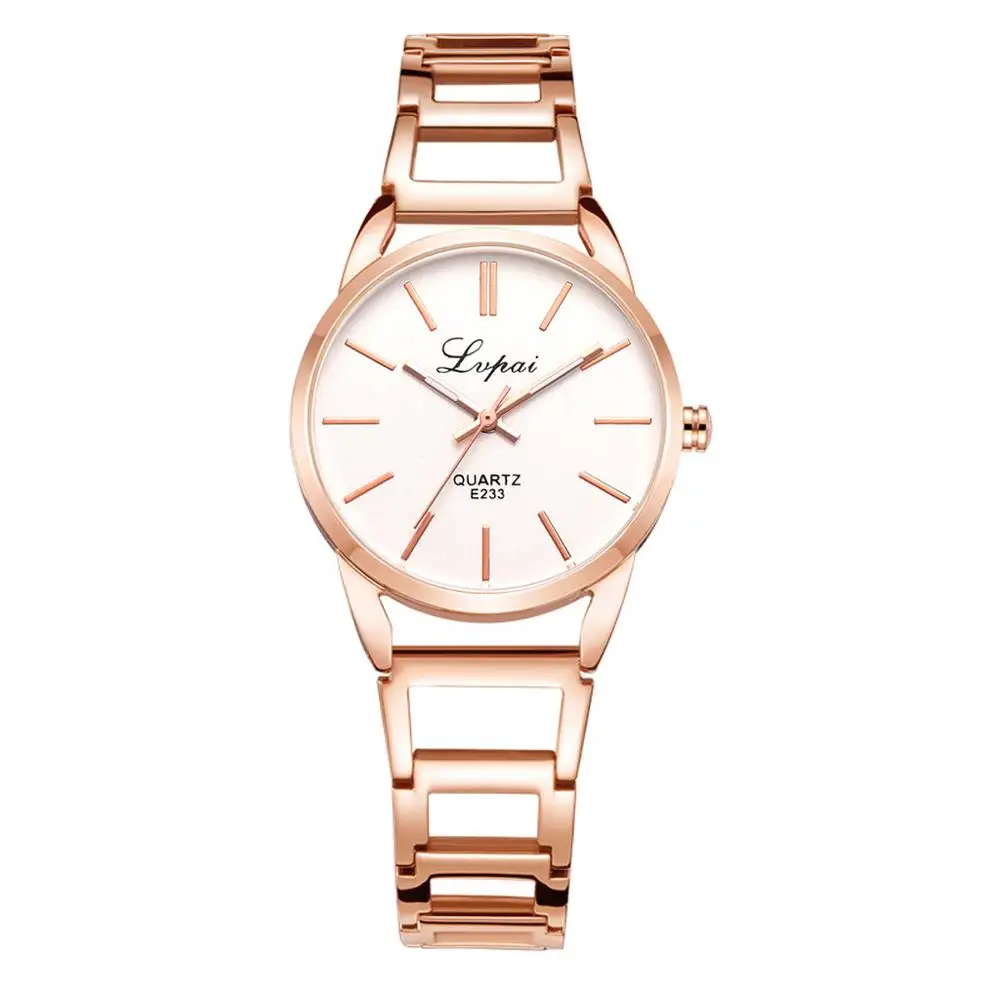 Lvpai Люксовый Бренд Часы женские часы Браслеты Модные Кварцевые Наручные Для