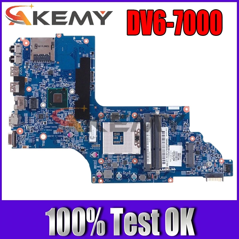 

Высокое качество для HP DV6 DV6-7000 DV6-7300 серии Материнская плата ноутбука 682177-501 682177-001 HM77 мб 100% тестирование Быстрая доставка