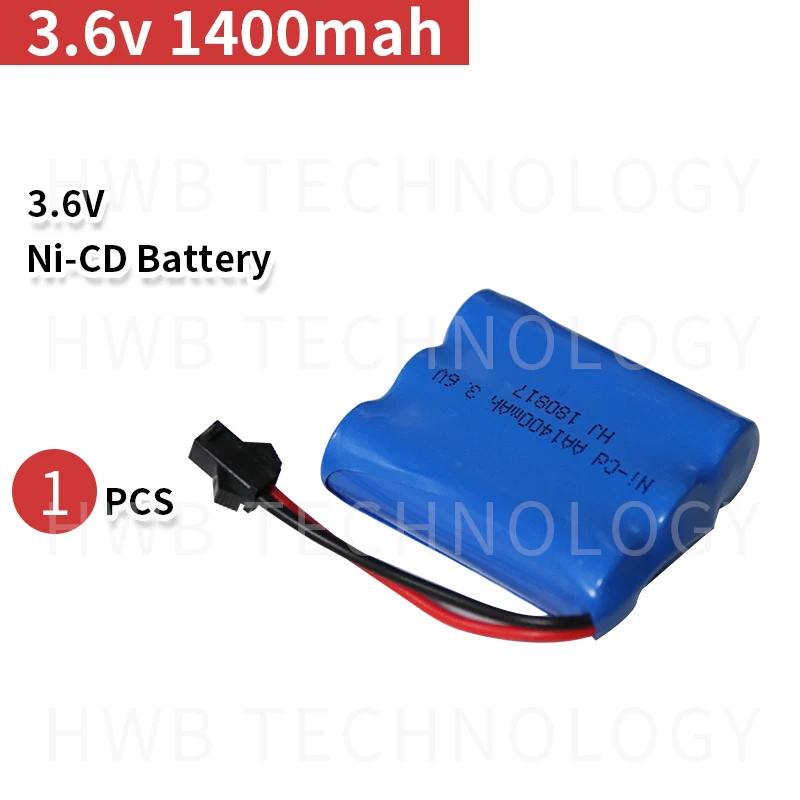 Аккумуляторная батарея 3 6 В перезаряжаемая никель кадмиевая 1400 мАч aa упаковка