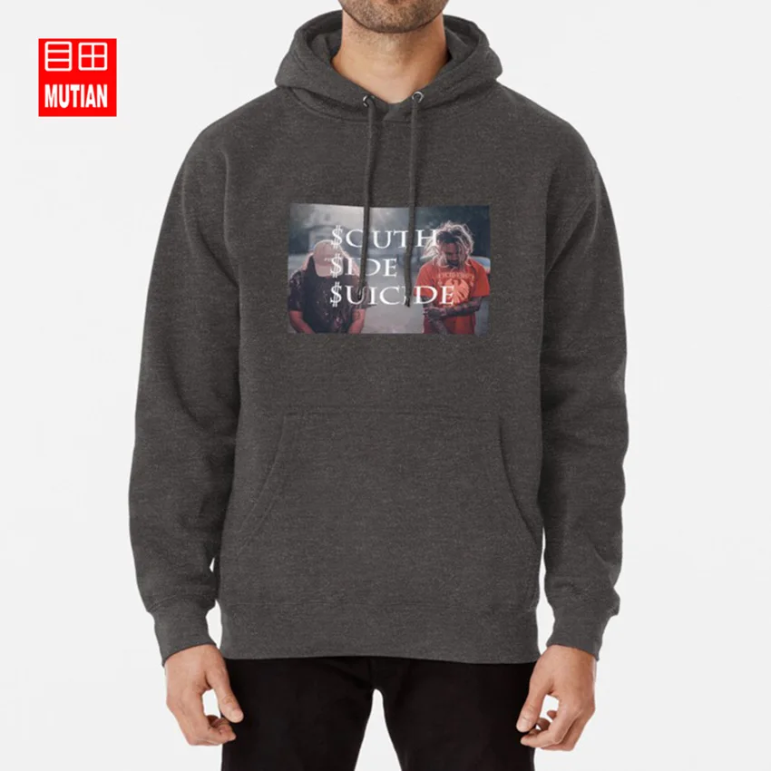 Suicide Boys($ uicide Boy$) толстовки suicide boys pouya music южная сторона suicide - Цвет: darkgrey-hoodie