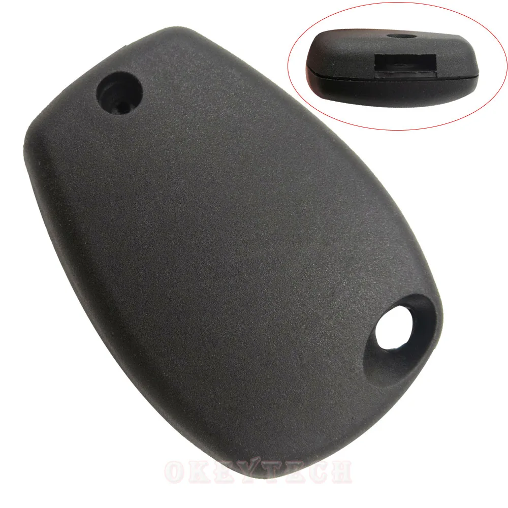 OkeyTech 2-кнопочный чехол для автомобильного ключа Renault Megane Modus Espace Laguna Duster Logan DACIA Sandero