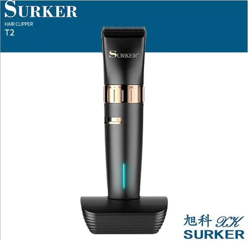 

Машинка для стрижки волос surker, аккумуляторная с зарядкой от USB, 1000 мА