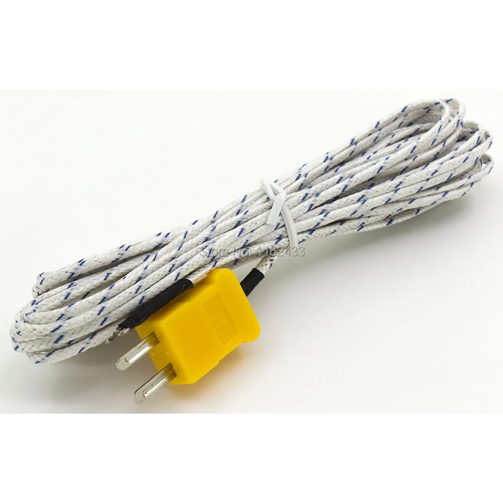 Подключение проводной головки кабеля типа K 5 м датчик температуры