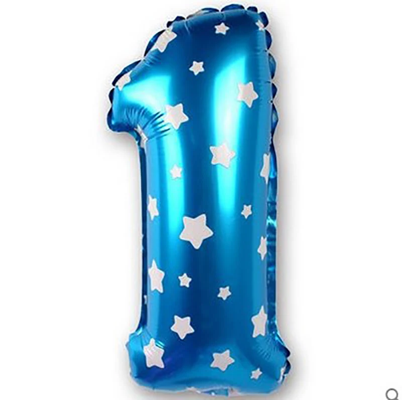 1 шт. воздушные шары из фольги с цифрами 16 30 40 дюймов украшения на свадьбу день