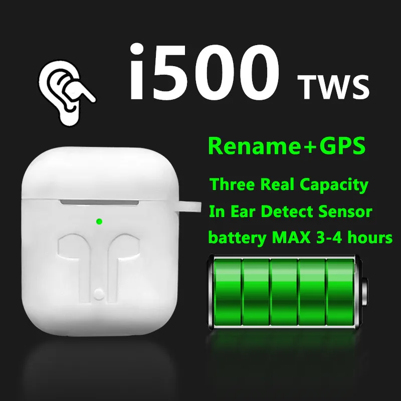 Оригинальные i500 TWS беспроводные наушники 6D Super Bass Bluetooth 5 0 PK i10 tws i12 i30 i200