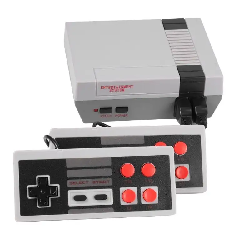 Built-in 500/620 Classic Games TV Video Game Console AV Port 8 Bit Retro Handheld Gaming Player 2 Gamepad For family game system |