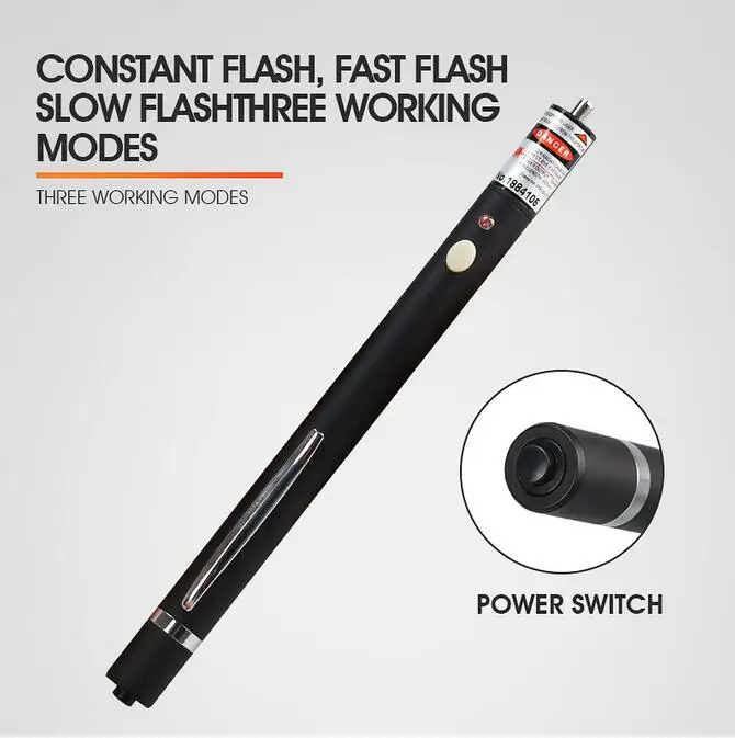 Красный лазерный светильник Визуальный дефектоскоп тестер