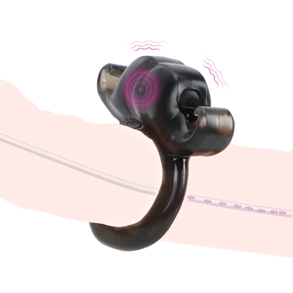 VATINE мастурбатор вибрирующие кольца на член секс-игрушки для мужчин Задержка