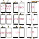 Сенсорный экран для телефона Oukitel U7 PLUSMAXPRO U11 PLUS U15 PRO U20 PLUS U22 U23 стеклянная панель дигитайзер Датчик без ЖК-дисплея