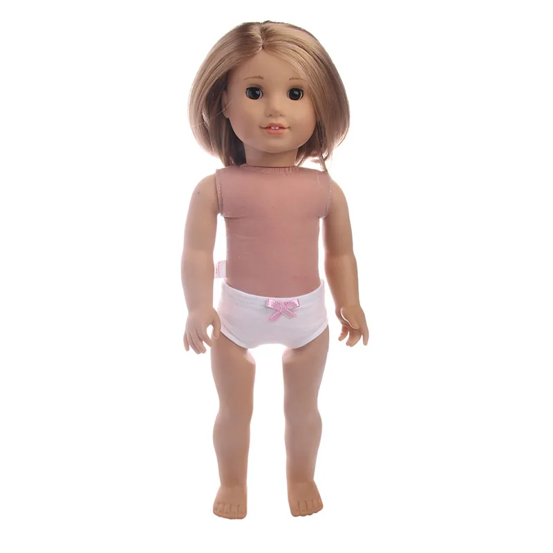 Модные Мультяшные трусики LUCKDOLL размер 18 дюймов американский 43 см Детская кукла