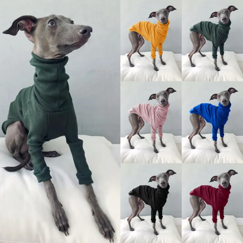 

Dog Clothes For Medium Large Dogs Winter Warm High Collar Pet Coat Pullovers Clothing