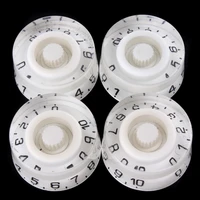 4pcs speed knobs volume tone control buttons for electric guitar knob guitar accessories