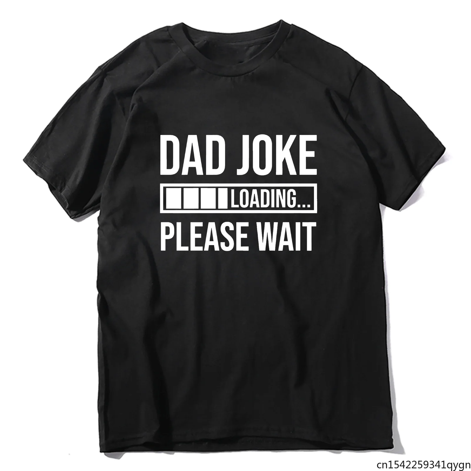 

Unisex Dad Joke Please Wait Summer Men's T-Shirt Women Soft Tee