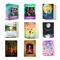 48 oracle cards earth magic ead fate mysterious tarot board game card for childrens educational toys