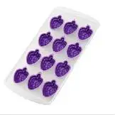 grape shape 1 шт., милая силиконовая форма для шоколада, ледяной кубик, лоток, форма для замораживания, барный пудинг, желе, десертный декор, инструмент - Цвет: grape shape