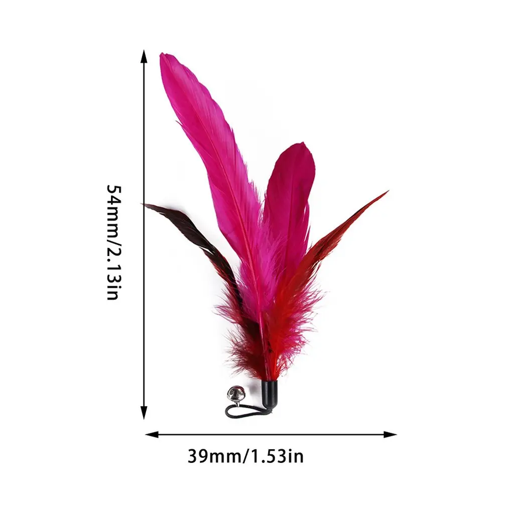

Pet Cat Lovely Toy Pet Combination Set Feather Replacement Head Retractable Funny Cat Stick Cat Supplies