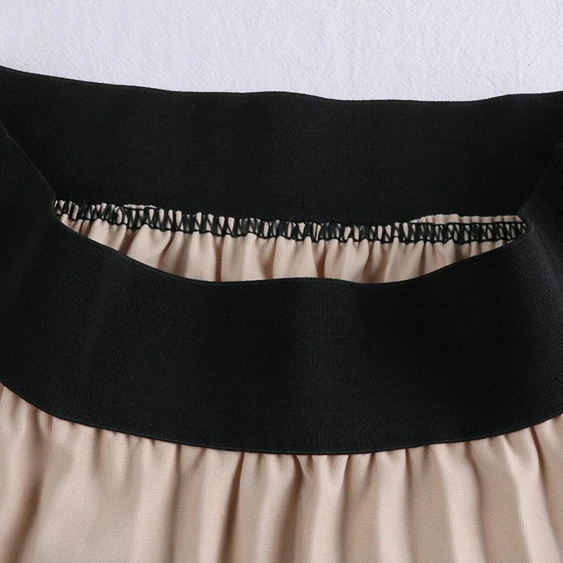 Женская юбка с высокой талией плиссированная тонкая юбка-Джокер весна-осень 113 |