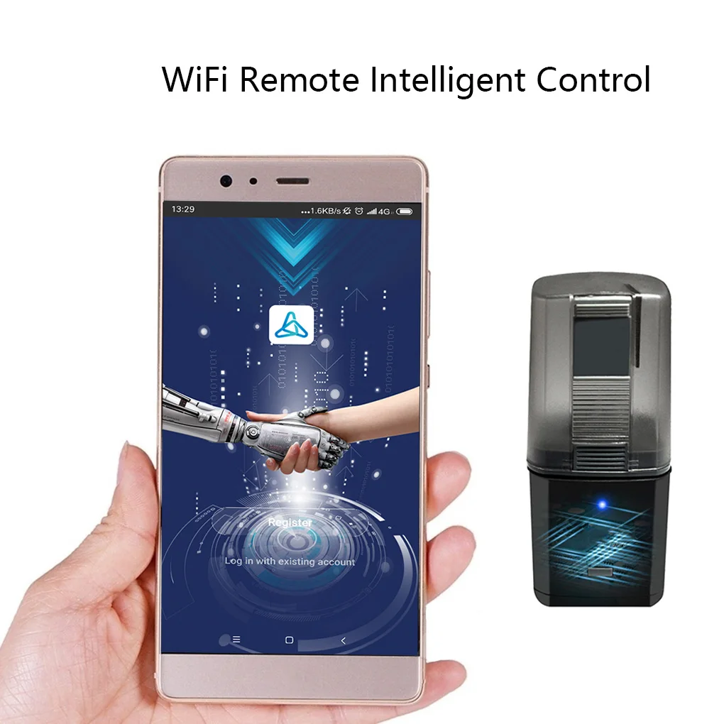 Wi Fi беспроводная кормушка для рыб аквариум дозатор еды ЖК дисплей таймер