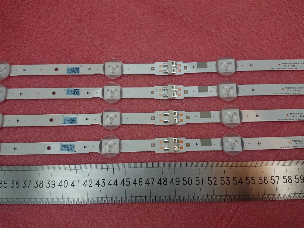 Новые 8 шт. светодиодный подсветка полосы для samsung UN50J5200AF UN50J5000AF BN96-37774A 37775A 46572A SVS50 LM41-00145A 49 FHD R L