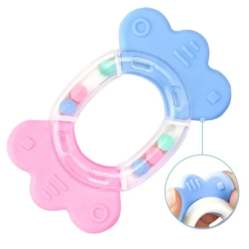 

1pc Baby Hand Rattles Multiple Types Hammer Baby Rattles Baby Toy Newborn Plastic Combinations High Quality