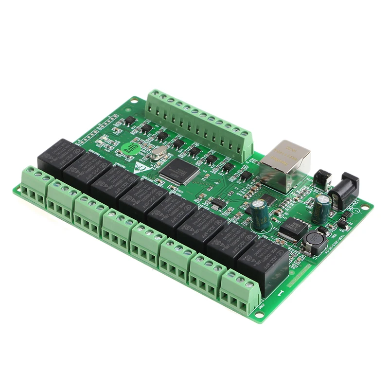 TCP/IP 8-канальный сетевой веб-реле двойного Управление Ethernet RJ45 интерфейс TCP Modbus UDP Поддержка Http получить 4,0