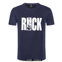 rock guitars music pirnt t shirt hip hop tees tops harajuku classic fashion discount tee shirt for men fast ship