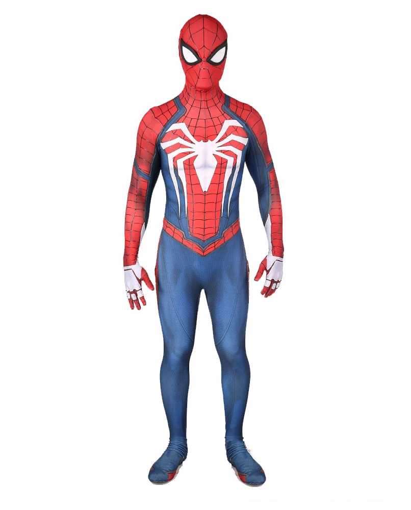 

Halloween Superhero Suit PS4 Spider Costume Cosplay Bodysuit Jumpsuit Zentai Lycra Spandex 3D Style For Kids Adults