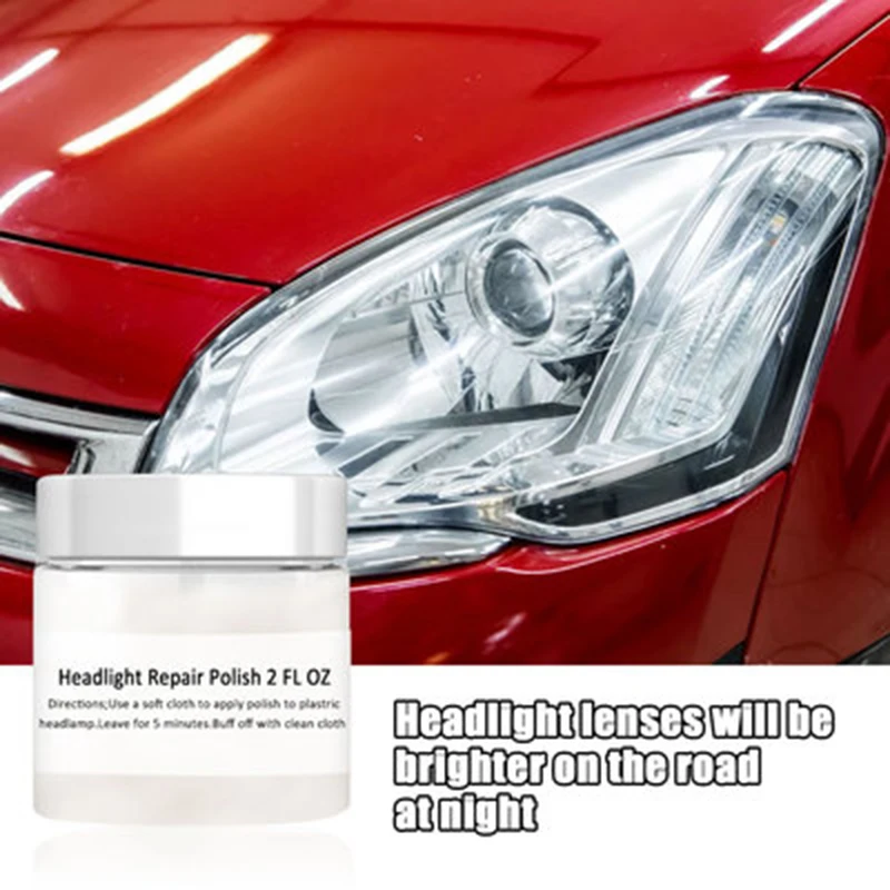 

Car Headlights Refurbishment Cleaning Repair Cream Headlights Scratches Stains Auto Lights Crystal Plating Refurbishment