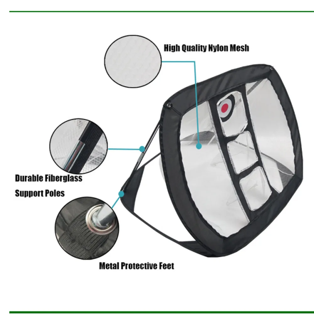 Сетка для резки гольф, Складная сетка для резки в помещении, тренировочная сетка, трехслойная сетка от AliExpress RU&CIS NEW