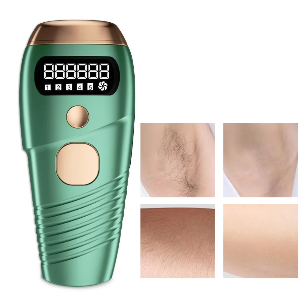 

550000 flash IPL Laser Depilator professional permanent LCD laser hair removal Photoepilator women painless hair remover machine