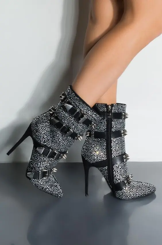 Сексуальные женские длинные сапоги на высоком каблуке для ночного клуба 2020