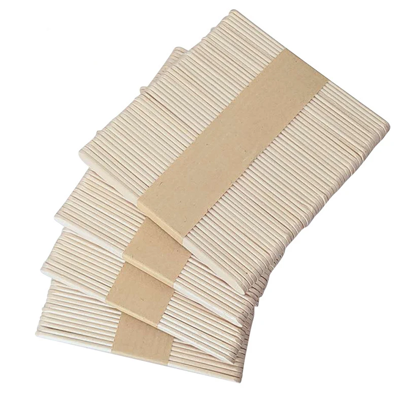 

Wholesale 9.3CM DIY Accessories Wooden Stick Popsicle Mold Sticks Ice Cream Mould Ice Cream Popsicle Maker Mold tools Ice Sticks