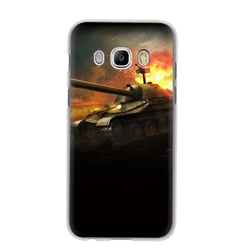 H10 World of tanks жесткий чехол для телефона с рисунком в виде обложка чехол для Samsung Galaxy A3 5 A6 7 8 9 A10 30 40 50 70 - Цвет: H10