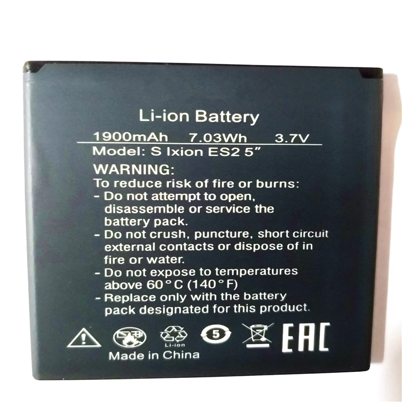 Для DEXP IXION ES2 5 дюймов Battery &quotдля аккумулятора высококачественный 2250mAh с подставка