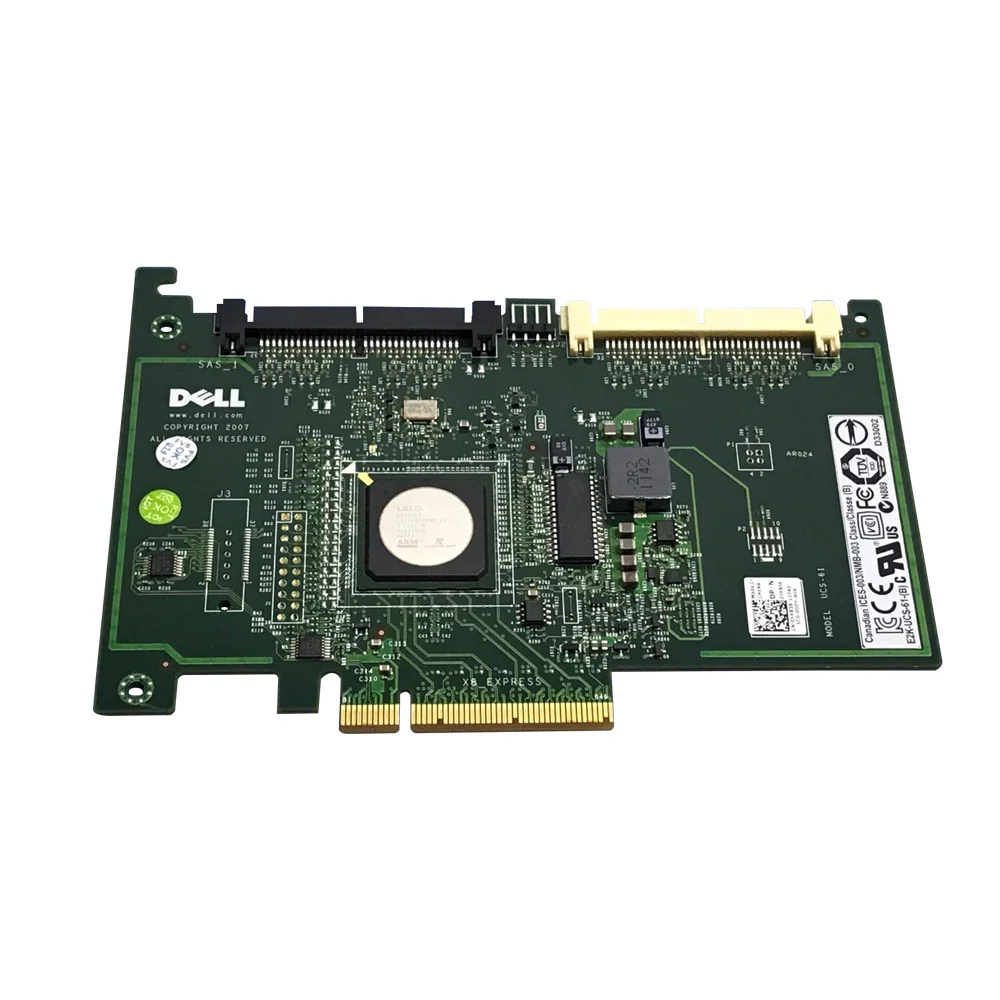 Для Dell PowerEdge PERC 6IR SAS RAID контроллер карты YK838 JW063 CR679|Компьютерные кабели и разъемы| |