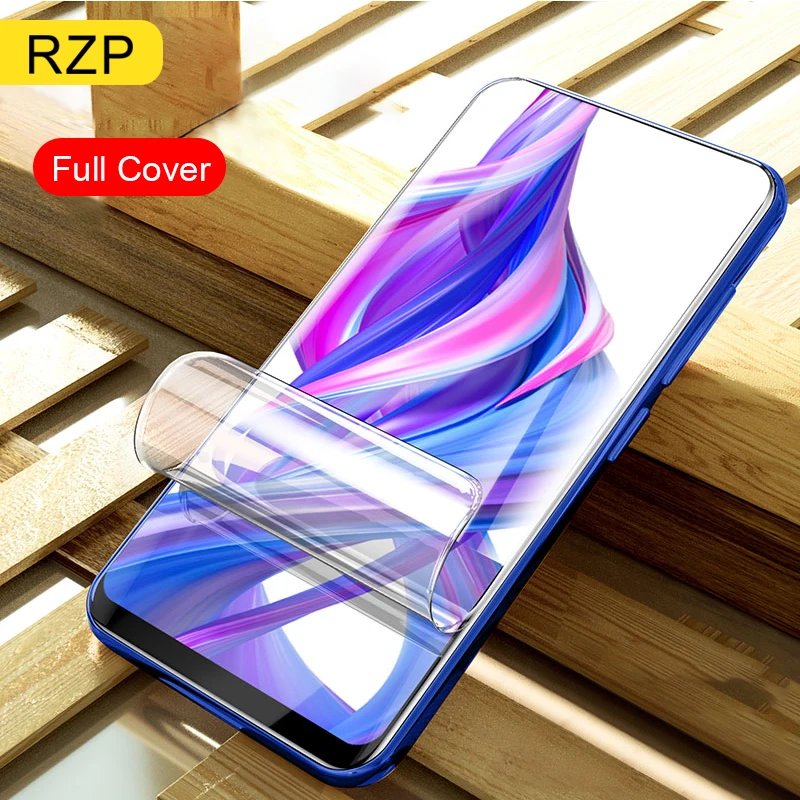 RZP полное покрытие экрана протектор для Huawei Honor 9X Pro 9i 10 lite 20 V20 20i Гидрогелевая